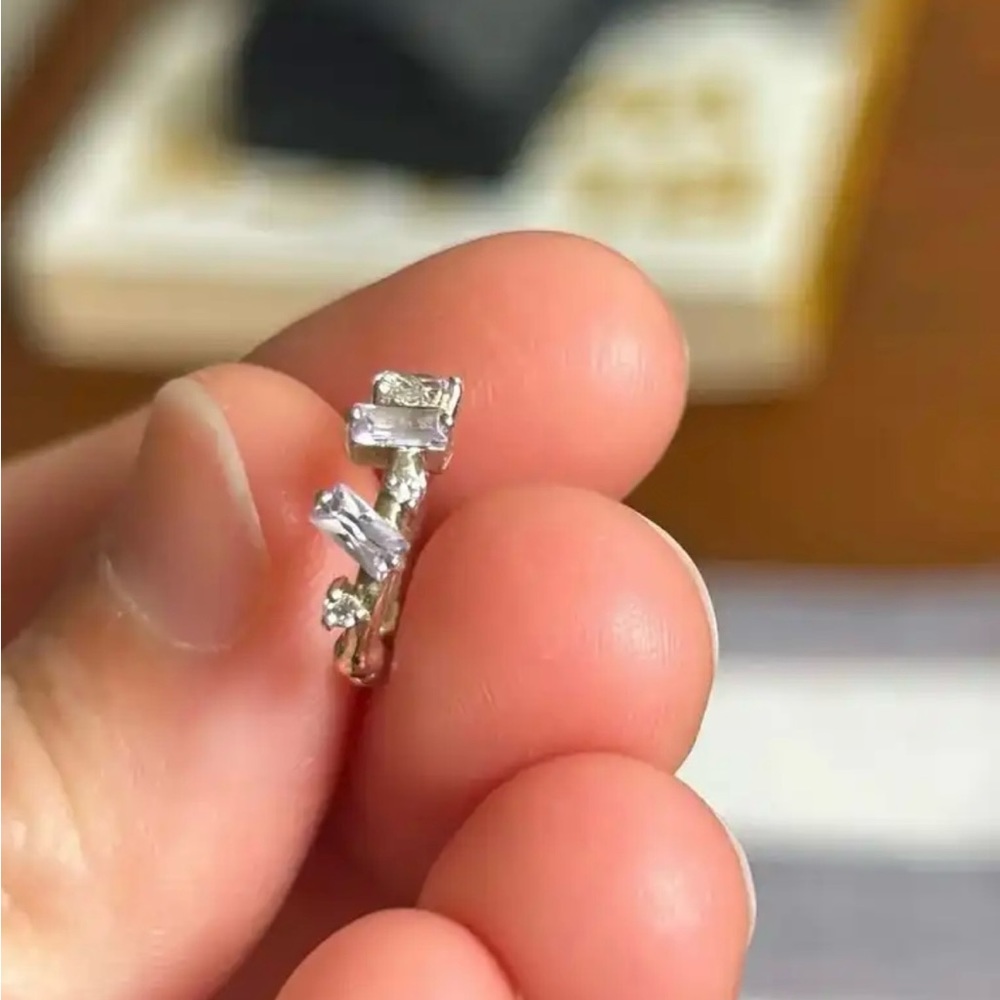 Sterling Silver Ear Cuff - Picture 2 of 4